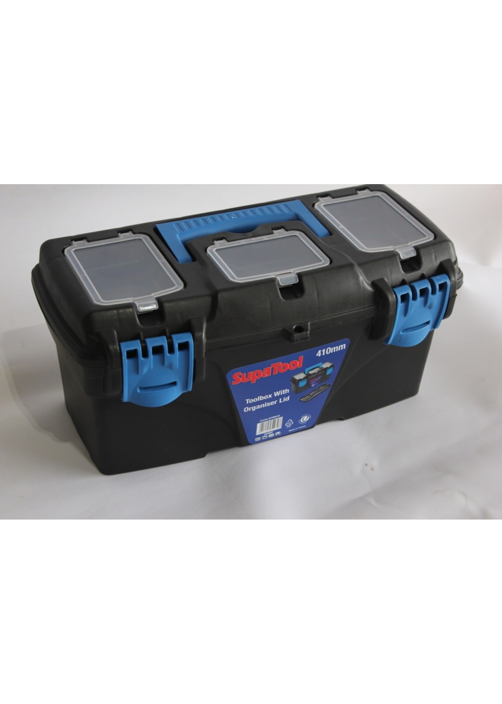 SupaTool SupaTool Toolbox With Organiser Lid 410mm