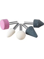 SupaTool Mounted Stone Set 1/4'' Shank, 5 Piece