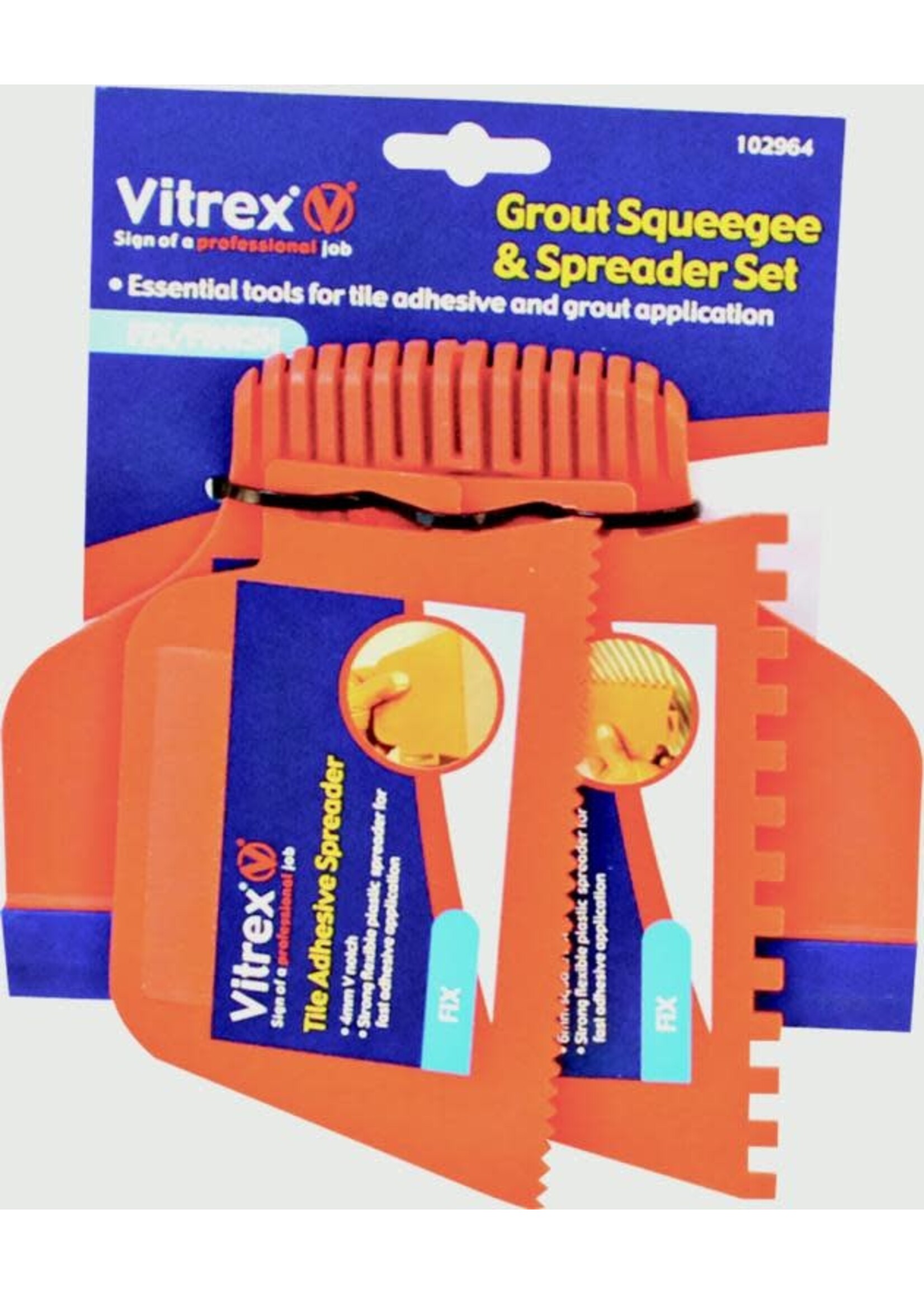 Vitex Grout Squeegee Set