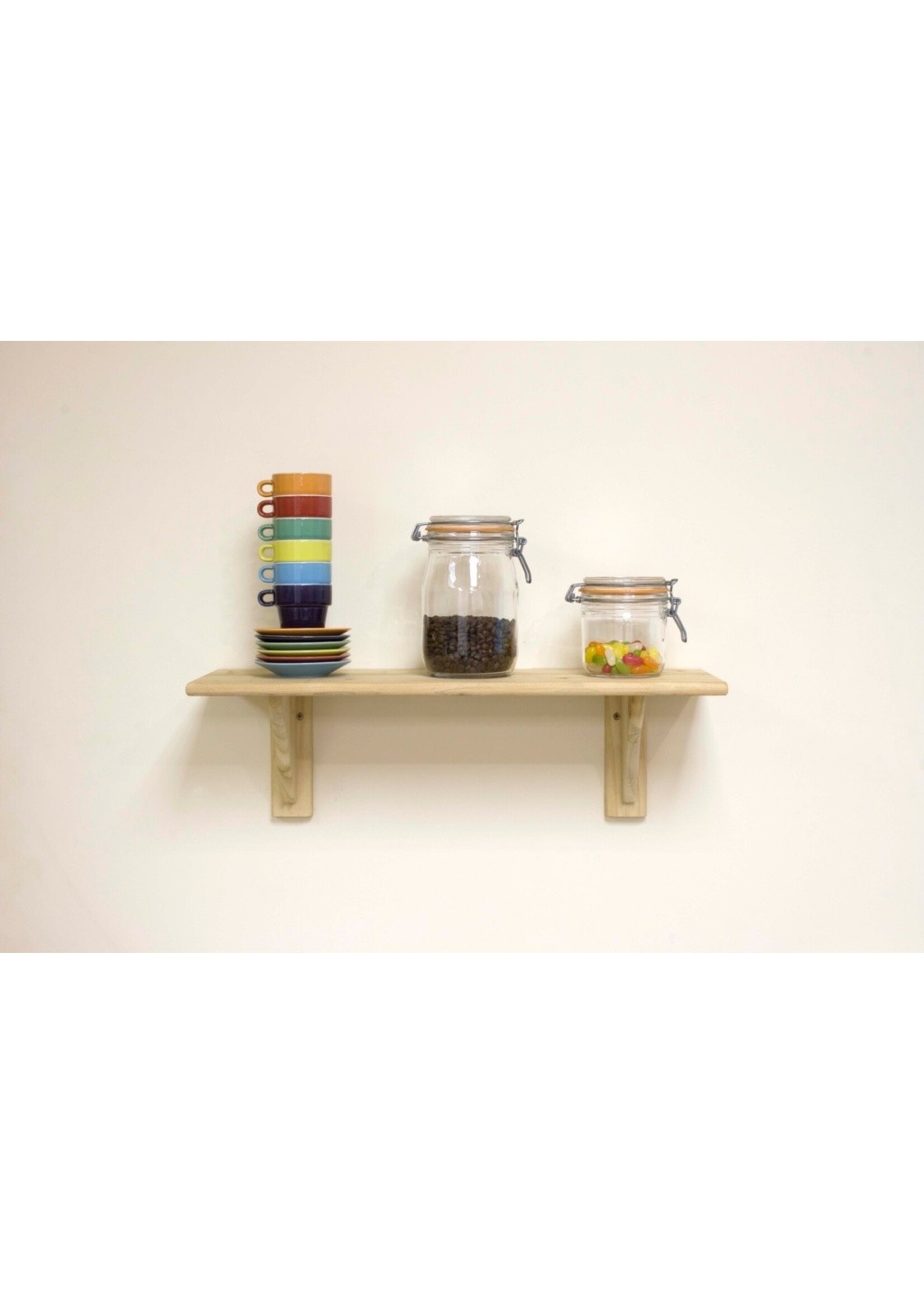 Core Core Natural Wood Shelf Kit (L)580mm (W)190mm (T)16mm