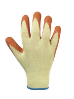Glenwear Glenwear Orange Latex Grip Glove Large