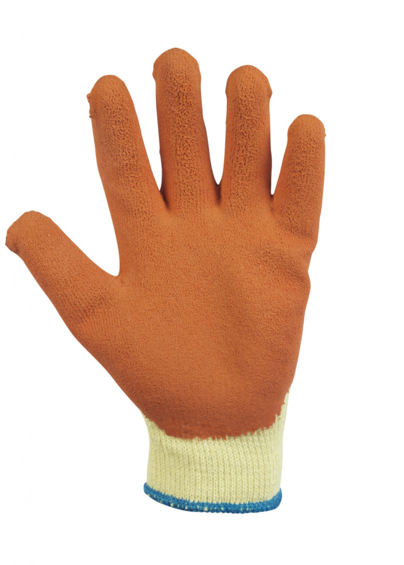 Glenwear Glenwear Orange Latex Grip Glove L