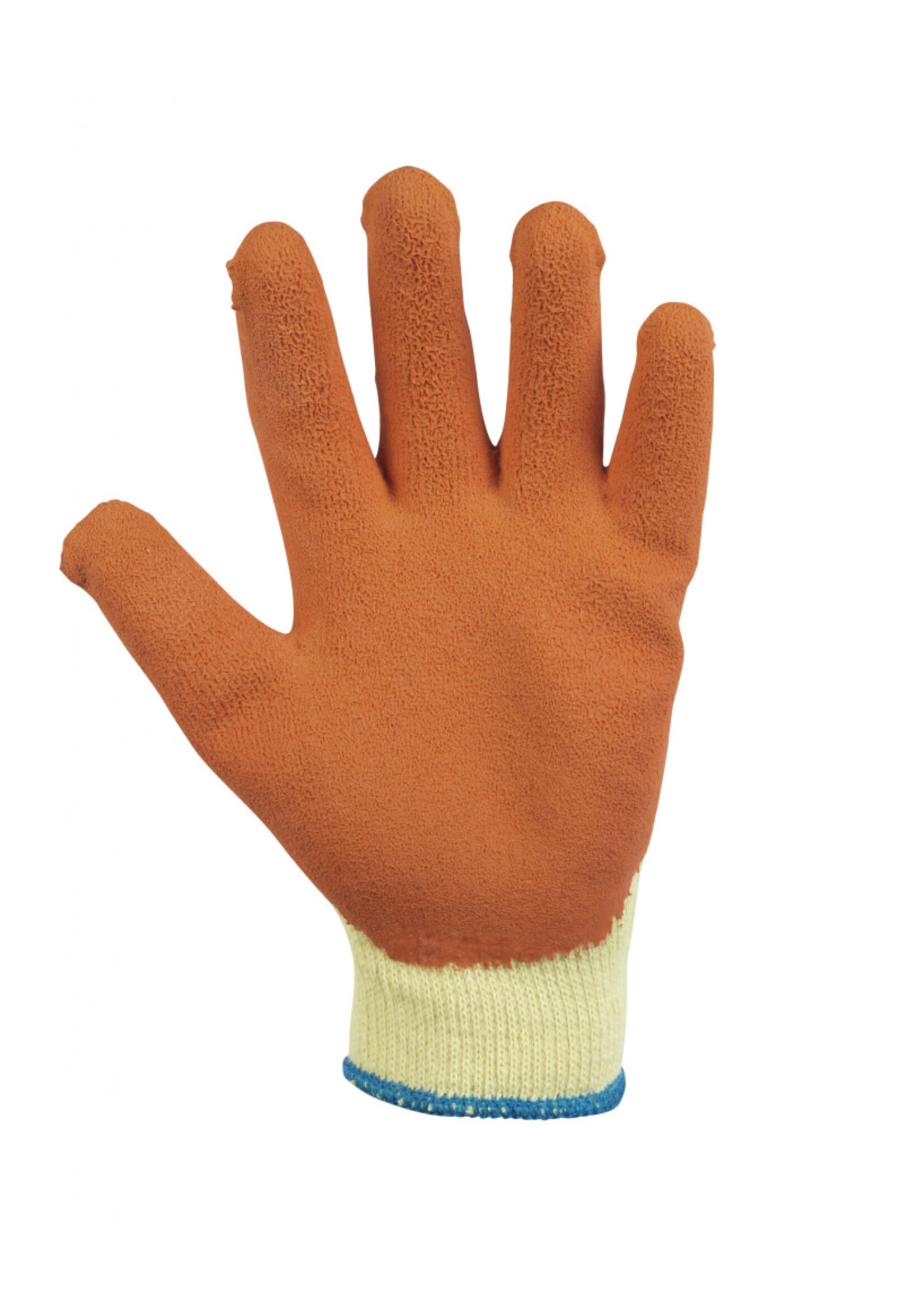 Glenwear Glenwear Orange Latex Grip Glove L