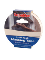 SupaDec SupaDec Low Tack Masking Tape 25mm x 50m