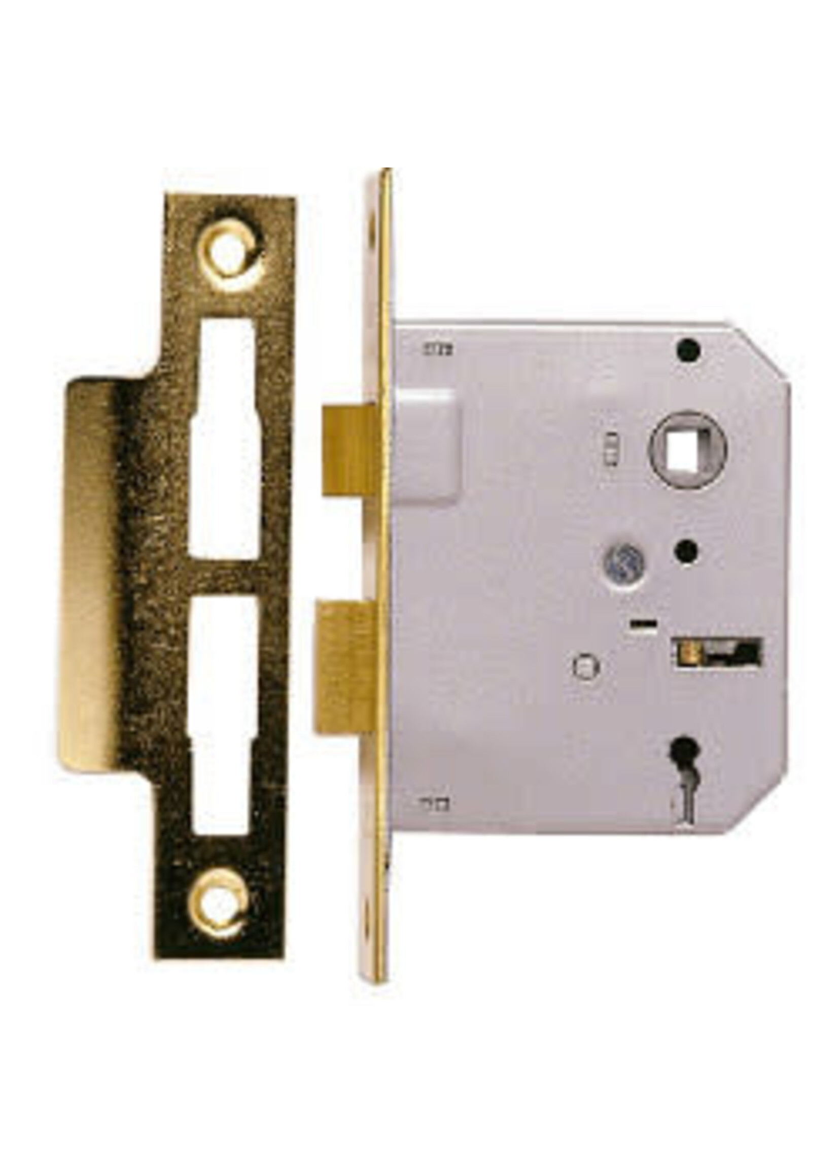 Sterling Sterling 3 Lever Mortice Sashlock 2.5" Brass