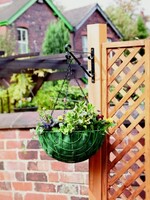 SupaGarden Ambassador Hanging Basket Bracket 40cm / 16" Black