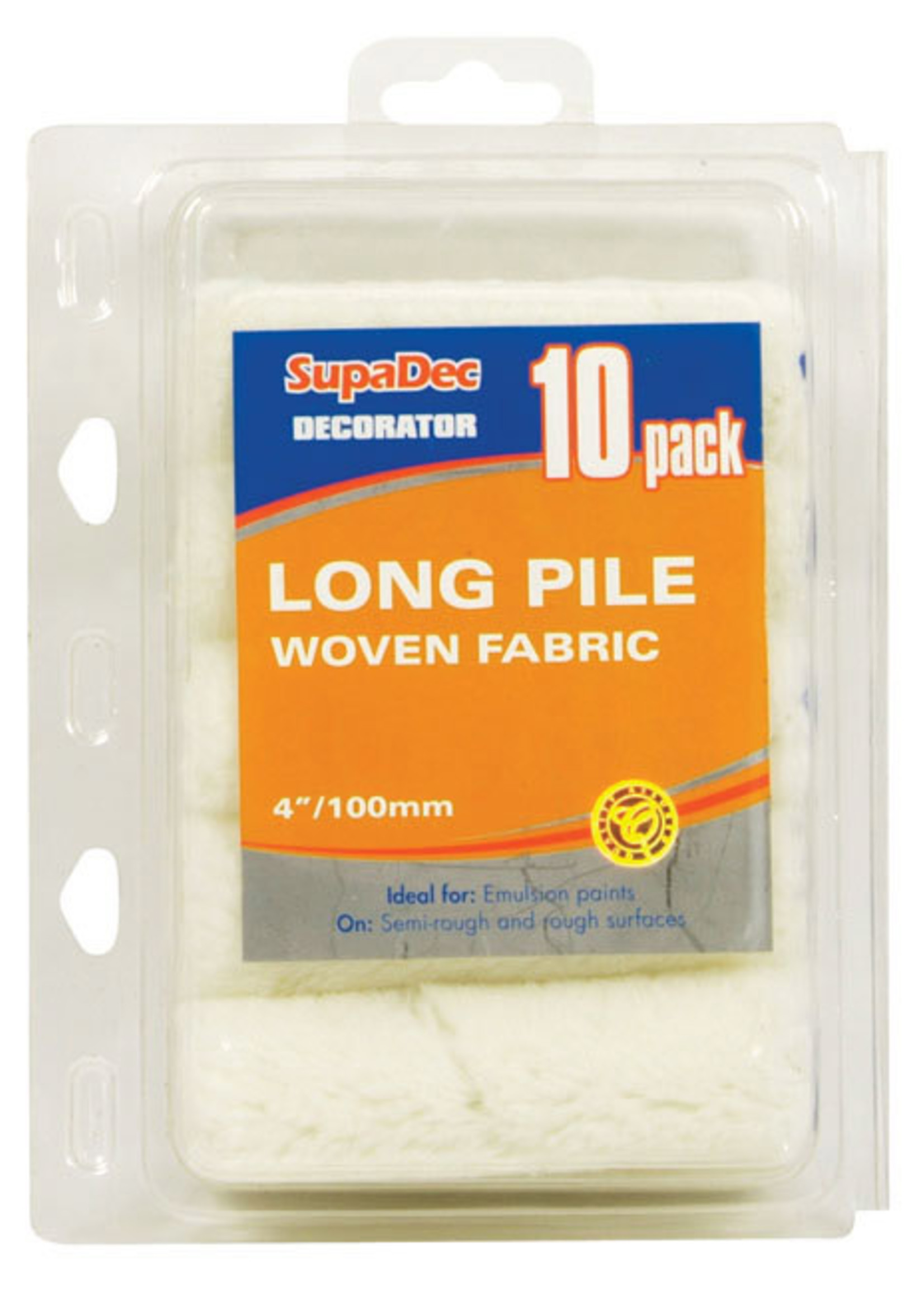 SupaDec SupaDec Mini Long Pile Roller Sleeve 4" single