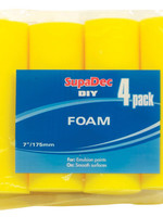 SupaDec SupaDec Foam Roller Refills 7" / 175mm 4 Pack