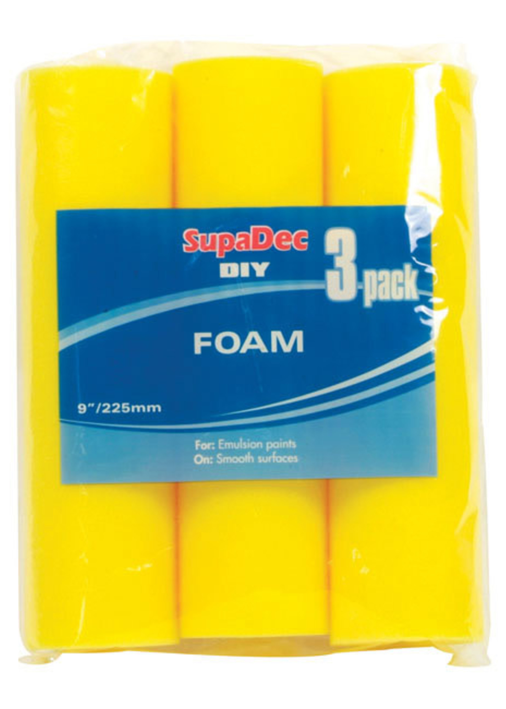 SupaDec SupaDec Foam Roller Refills 9" / 255mm Pack 3