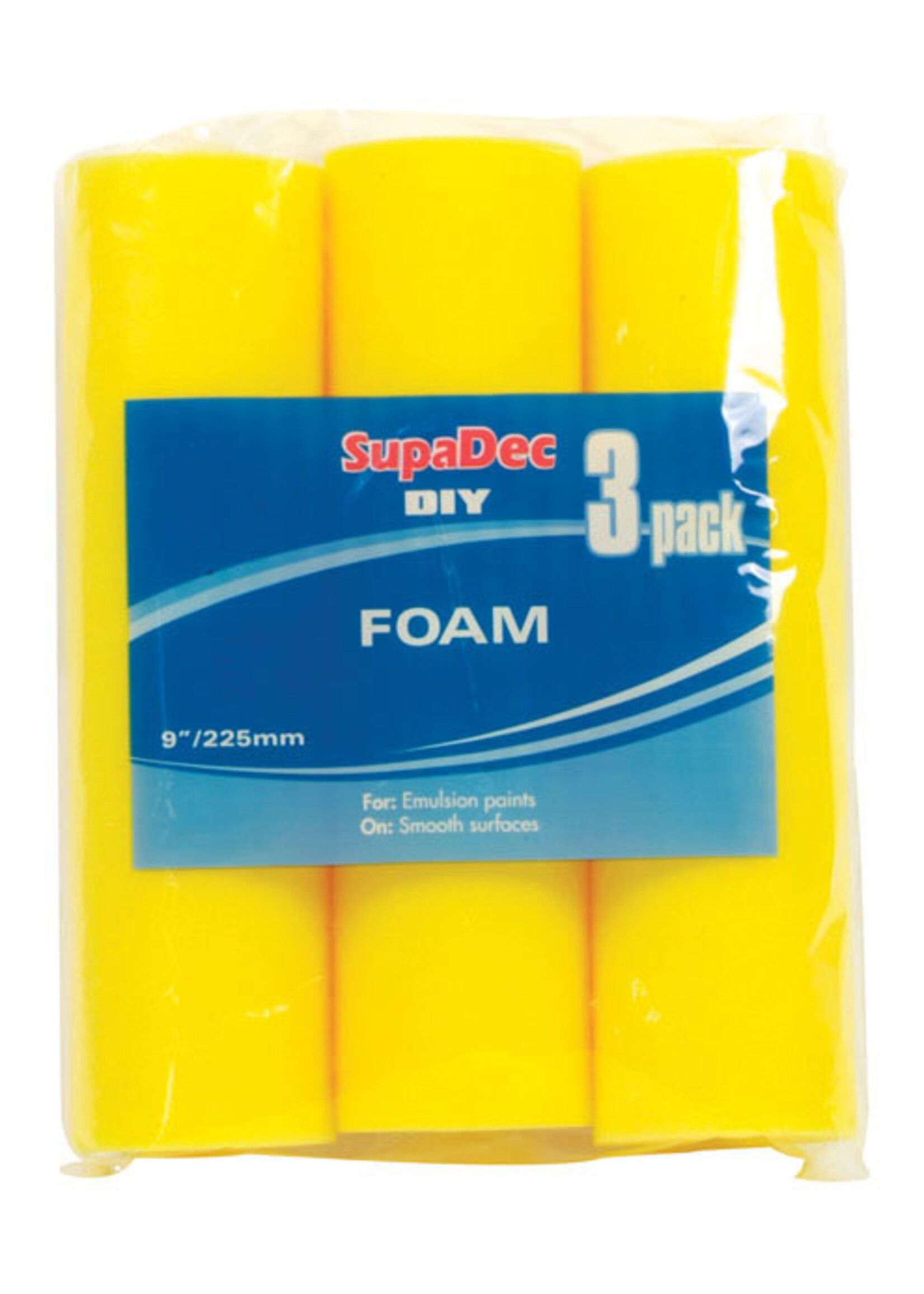 SupaDec SupaDec Foam Roller Refills 9" / 255mm Pack 3
