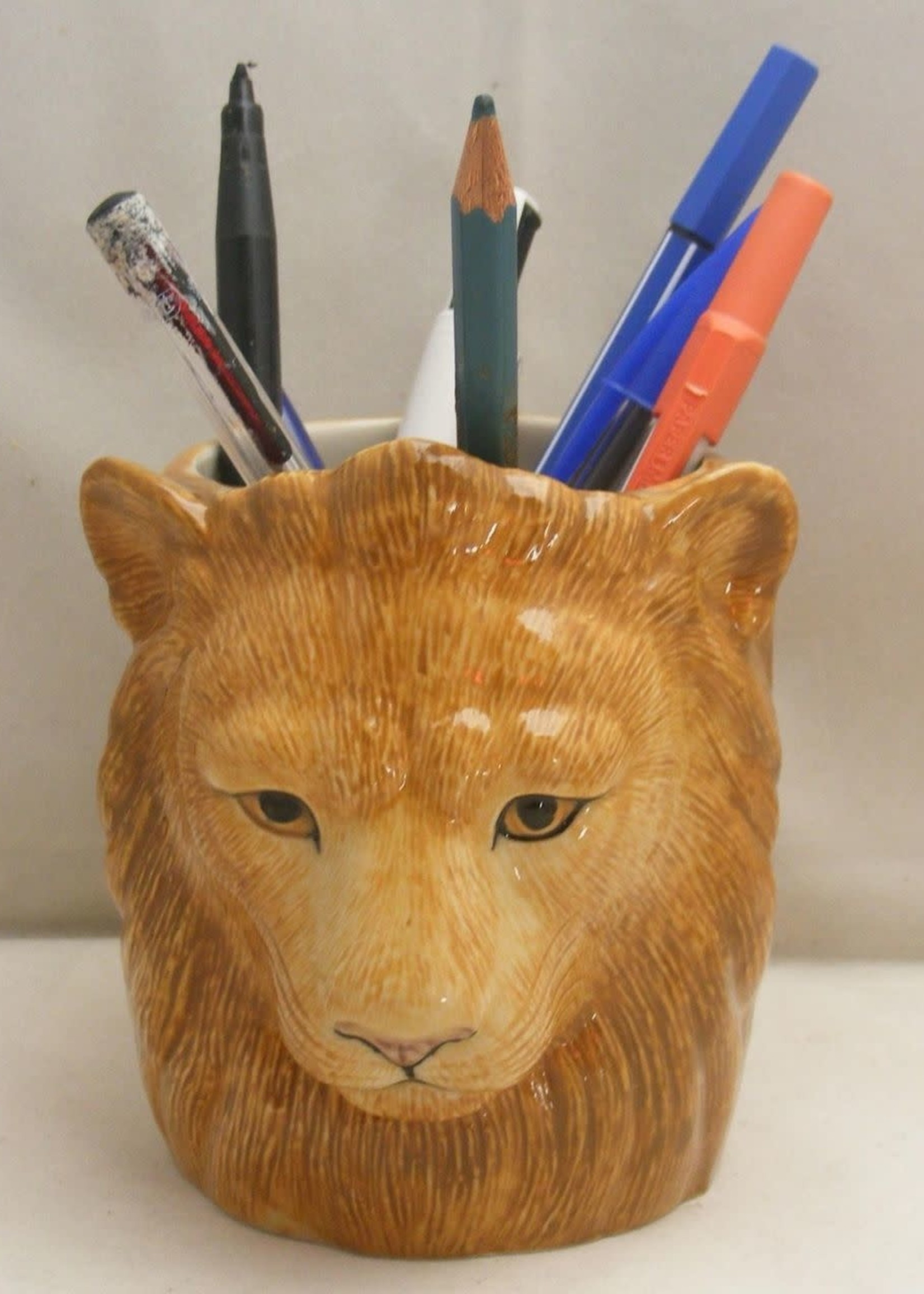 Premier Lion Pencil Pot