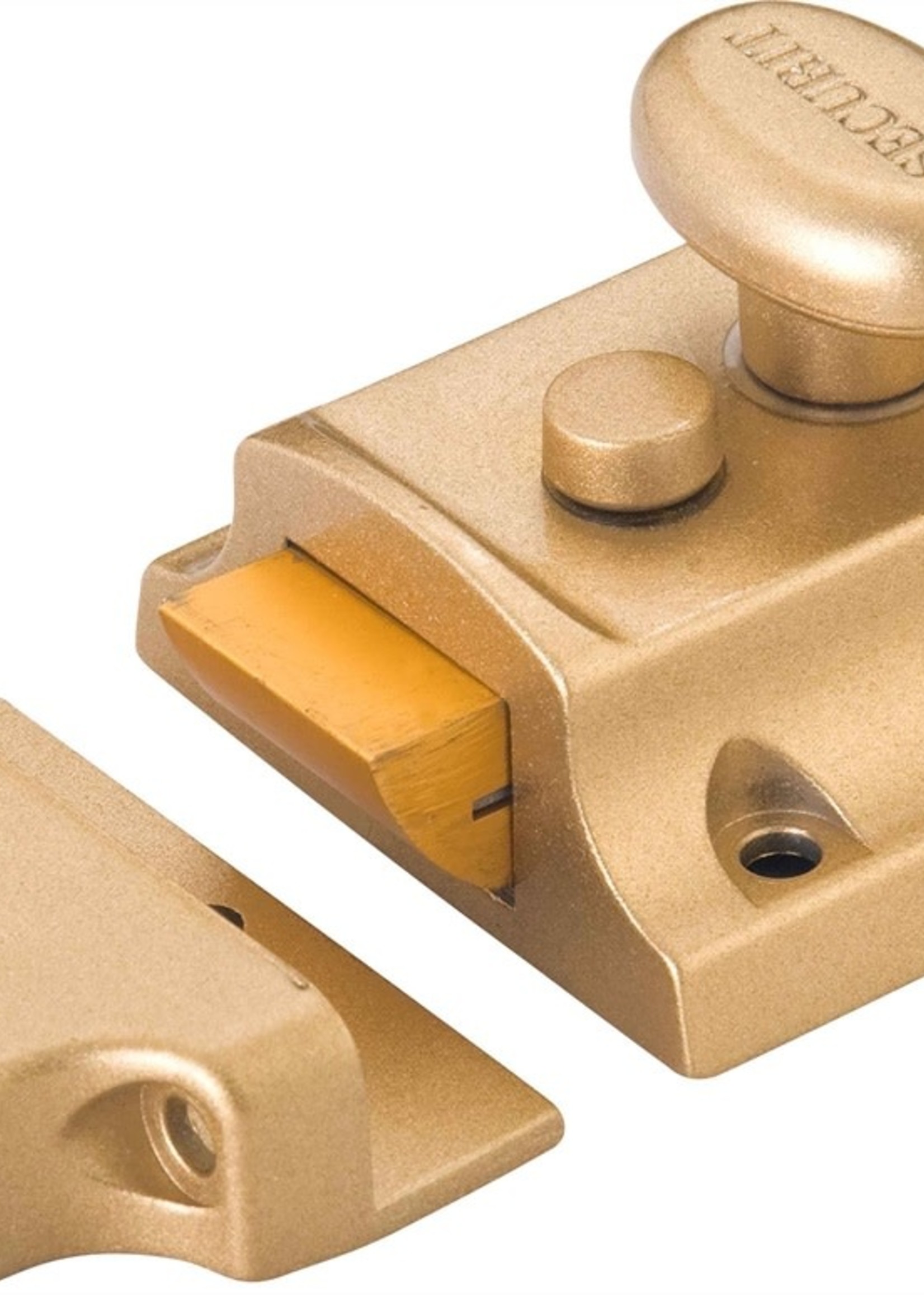 Brass Cylinder Night Latch Standard