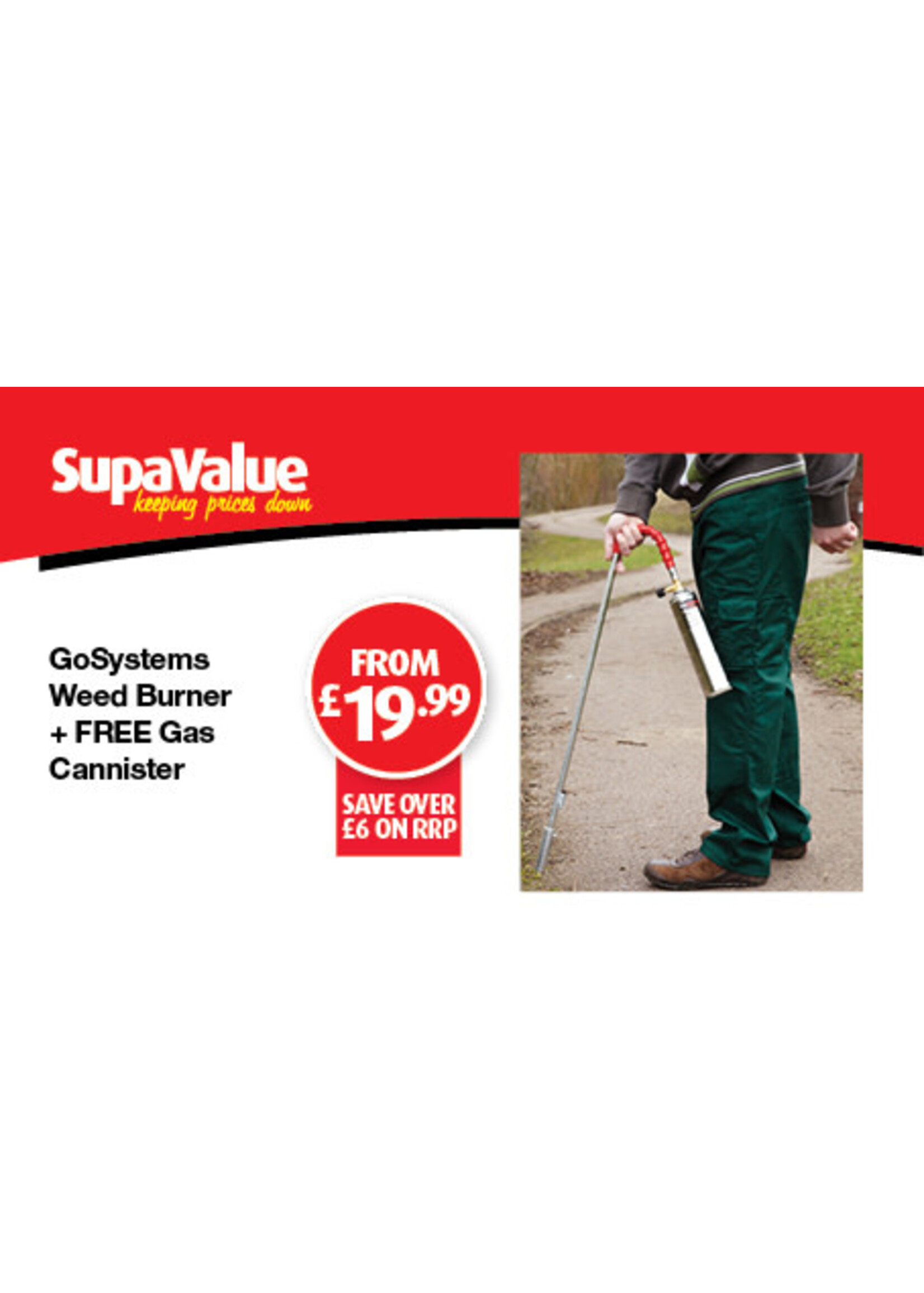 GoSystem GoSystem Gardening Weed Burner Wand