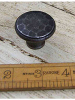 Cast Iron Hammered Head Knob