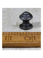 Cottingham Collection Knob Cast Iron With Round Plate 16mm
