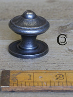 35mm Cast Iron Knob With Round Plate