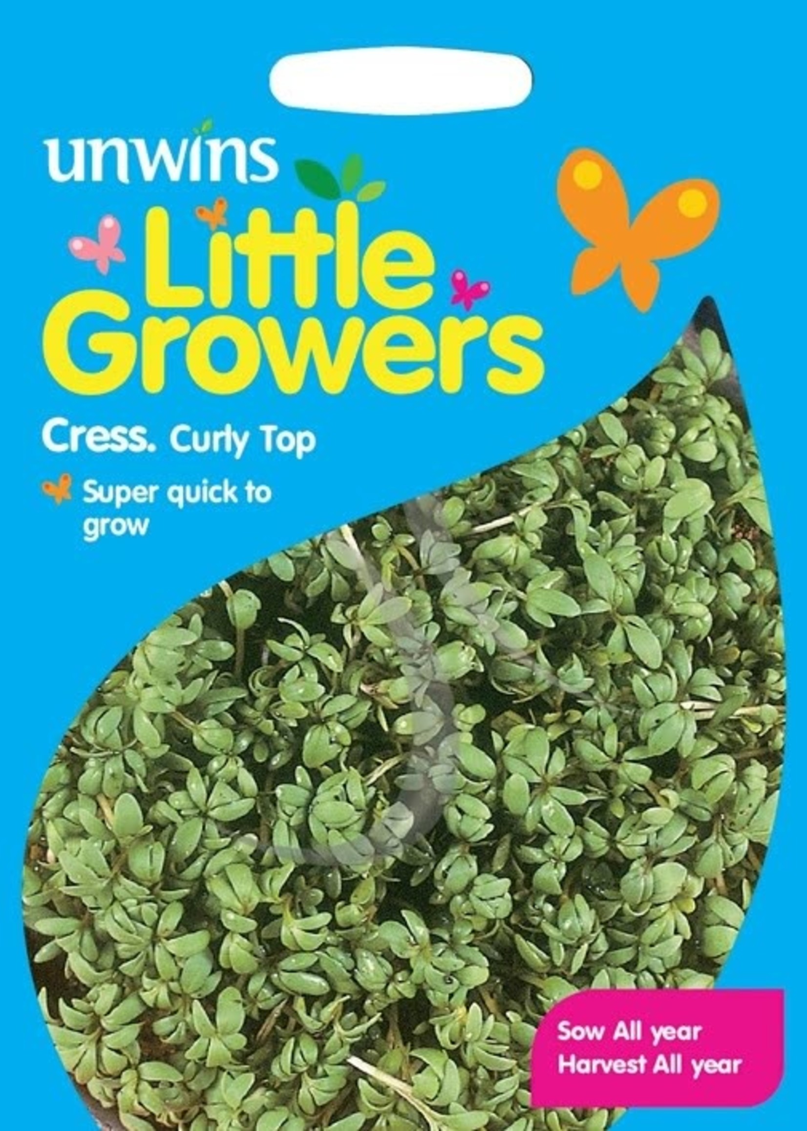 Unwins Little Growers - Cress Curly Top