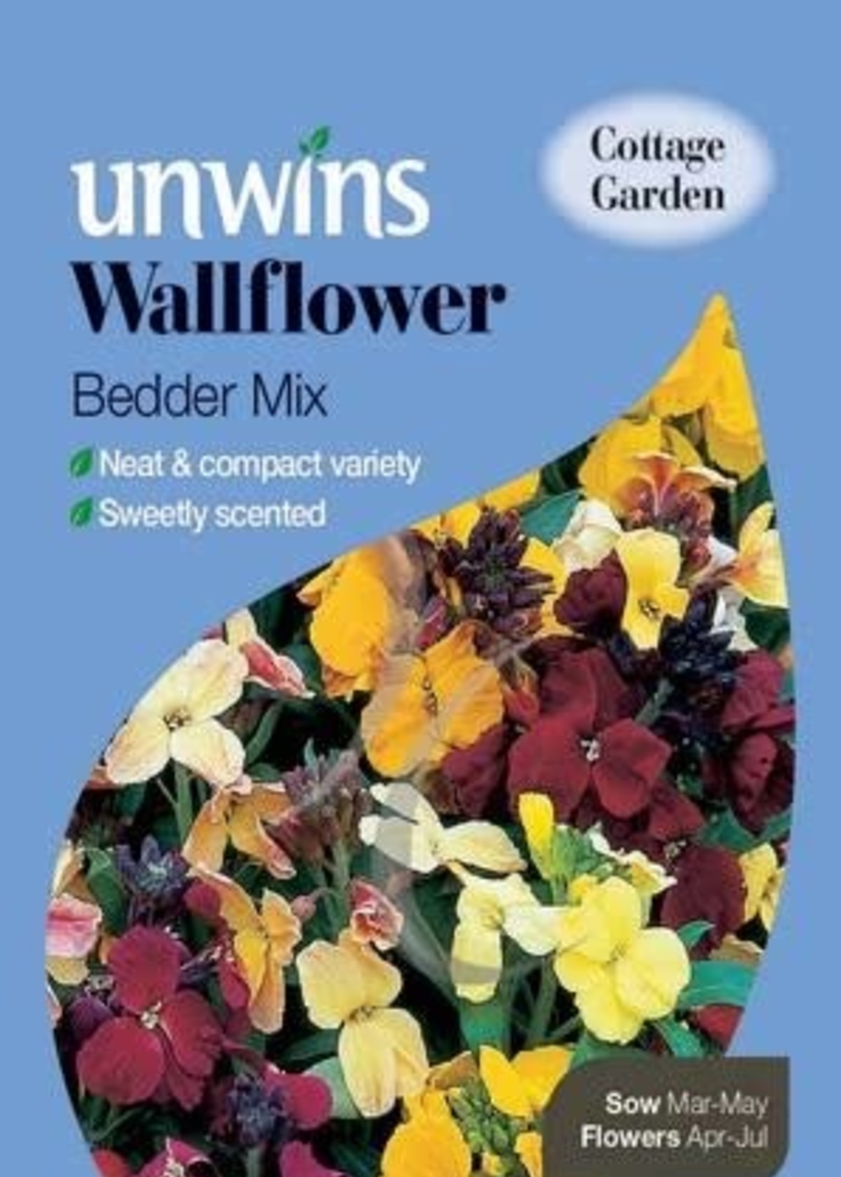 Unwins Wallflower - Bedder Mix