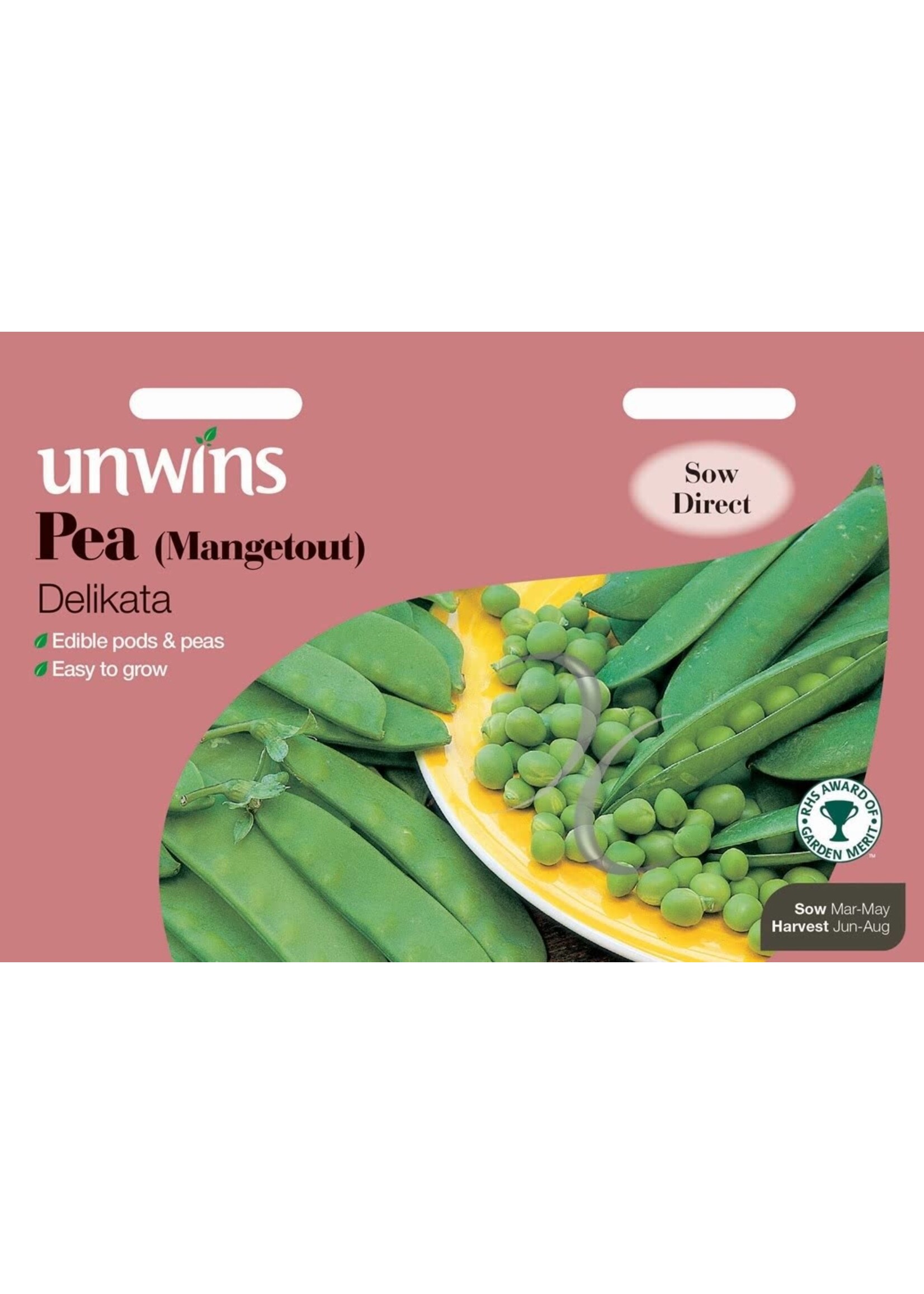 Unwins Pea (Mangetout) - Delikata