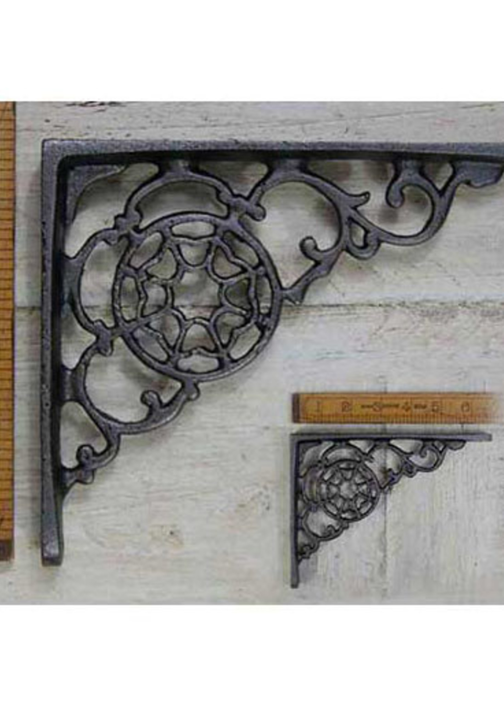 Cottingham Collection Cast Iron Shelf Bracket 'Cobweb' Design