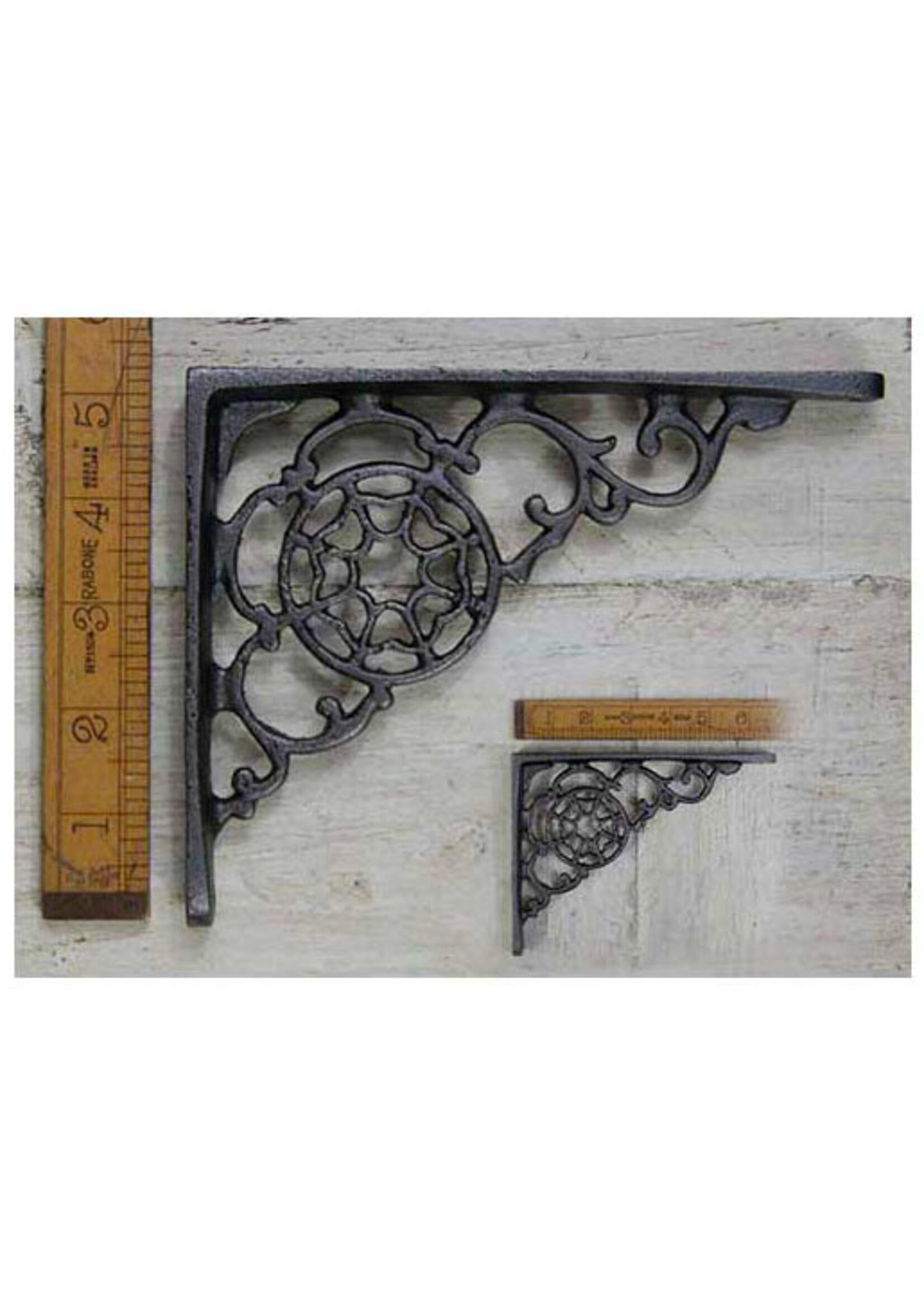 Cottingham Collection Cast Iron Shelf Bracket 'Cobweb' Design