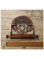 Cottingham Collection Copper 'Crown' Toilet Roll Holder
