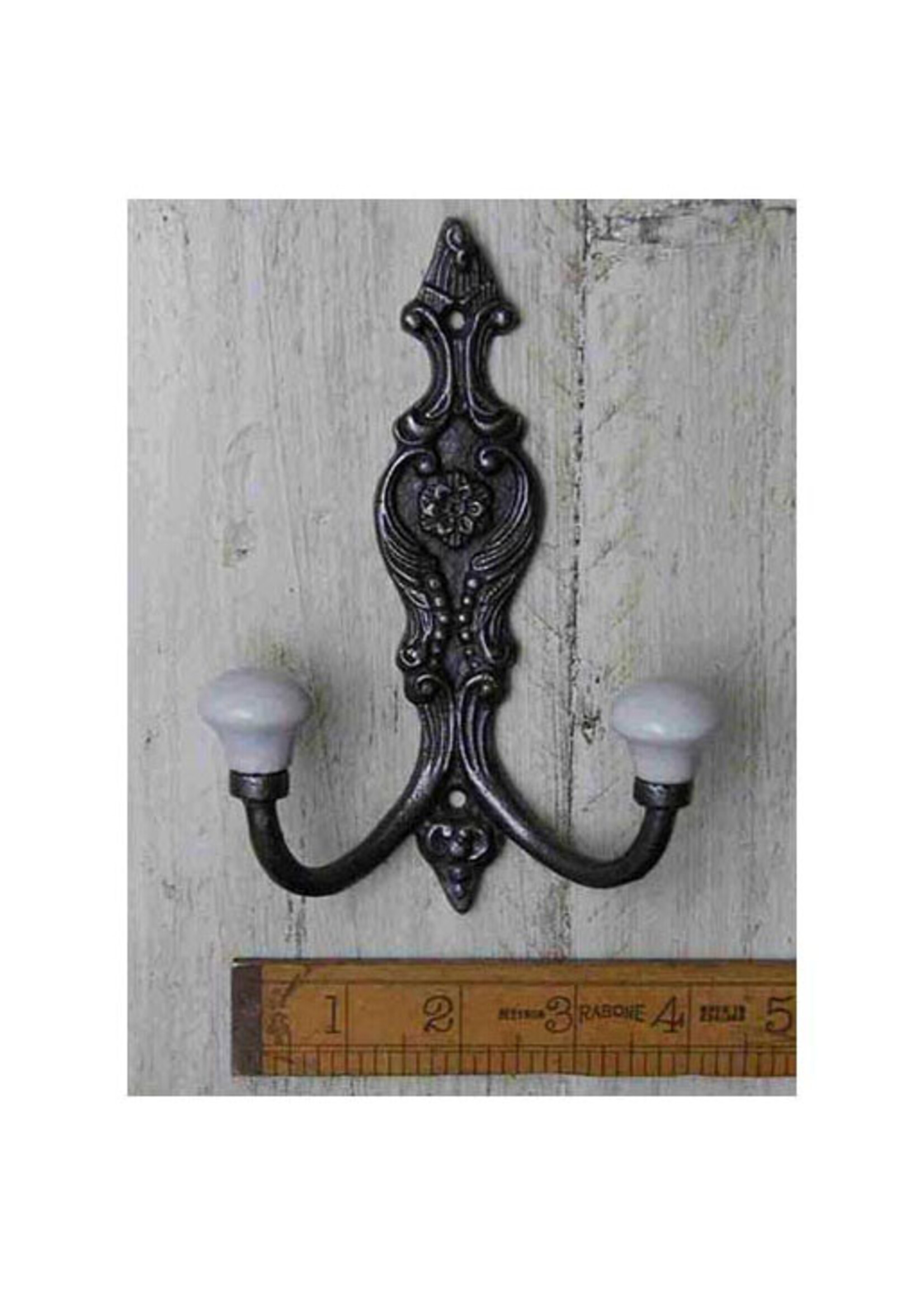 Cottingham Collection Cast Iron 'French' Hat & Coat Hook