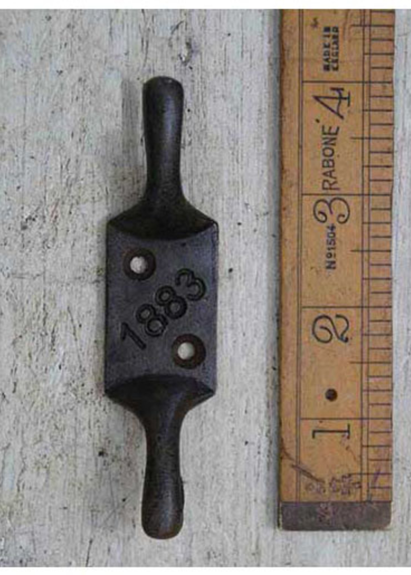 Cottingham Collection Cast Iron Cleat Hook '1883'