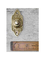 Cottingham Collection Solid Brass 'Minster' Door Bell Push