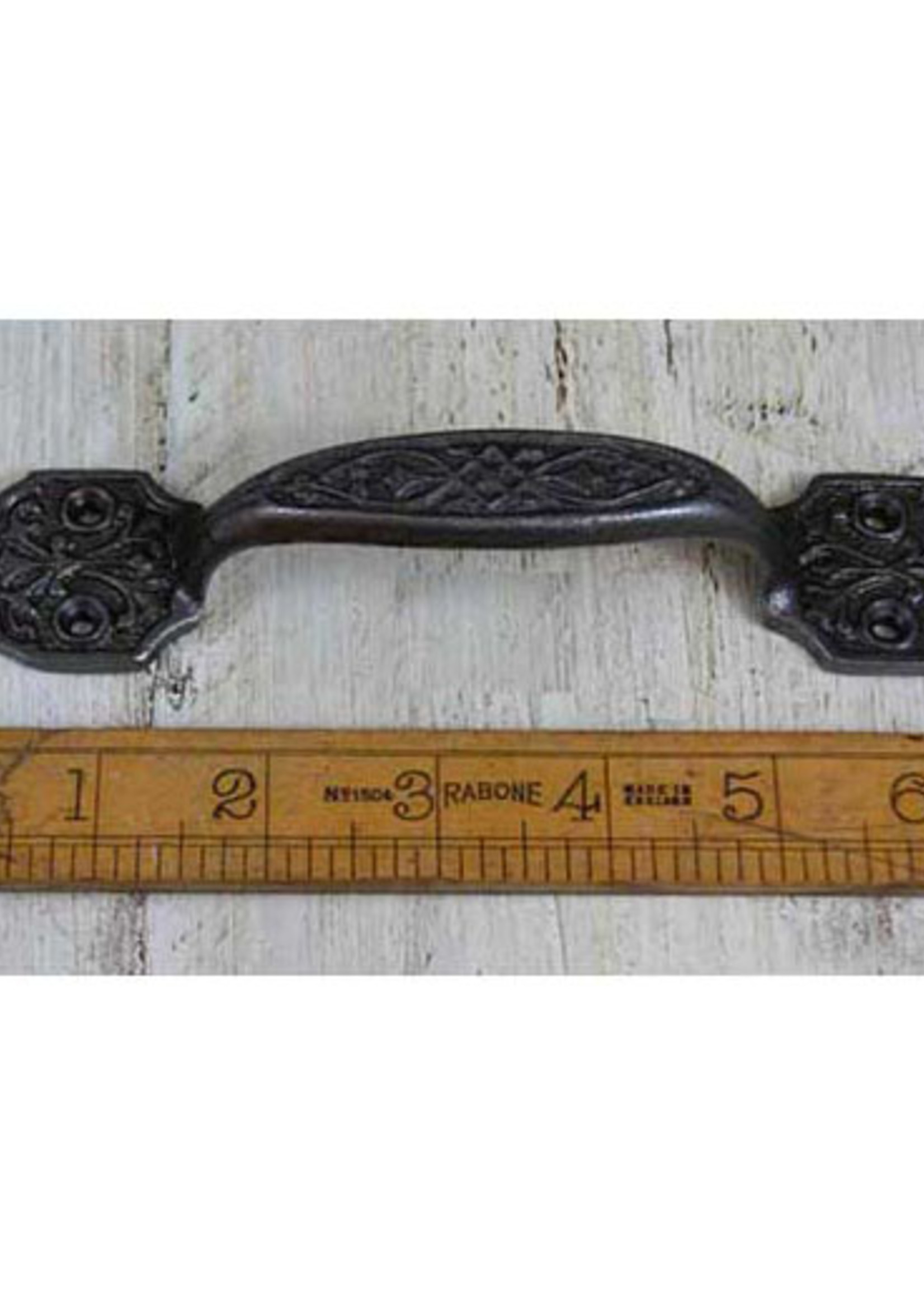 Cottingham Collection Cast Iron Square 'D' Inca Pull Handle