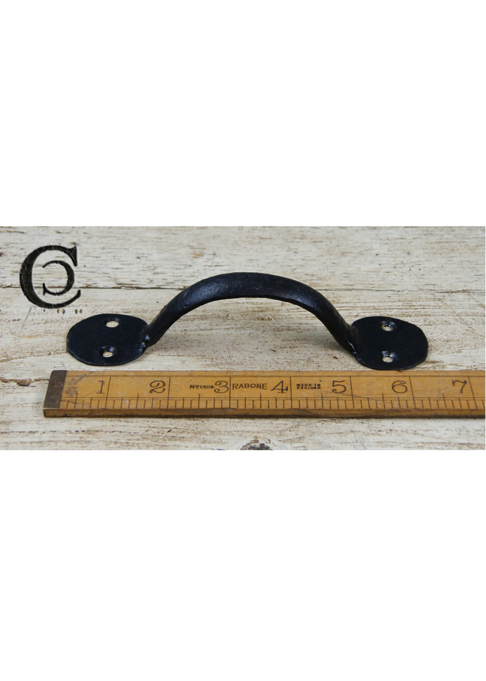 Cottingham Collection Cast Iron Round Pull Handle Black Antique