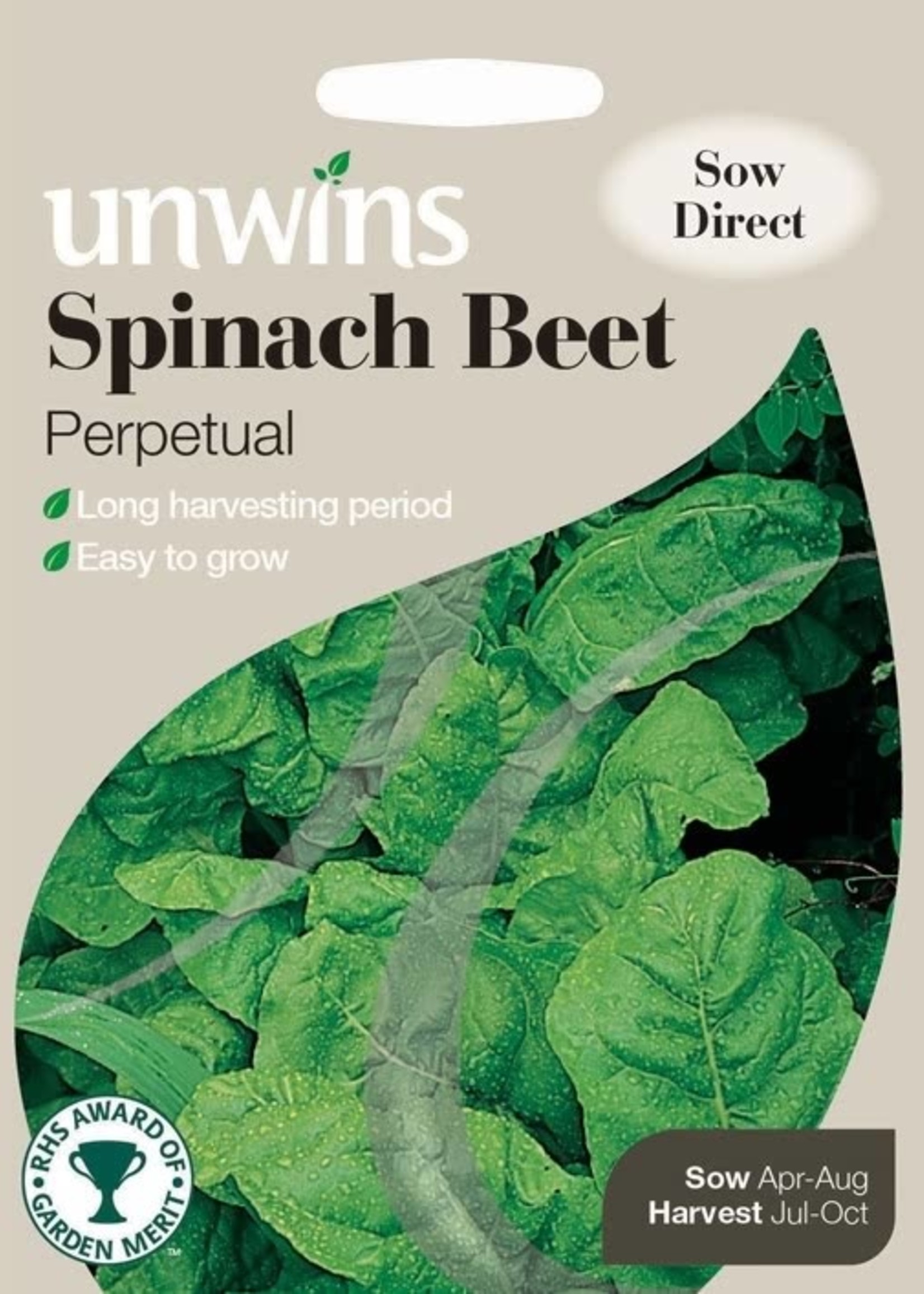 Unwins Spinach Beet - Perpetual