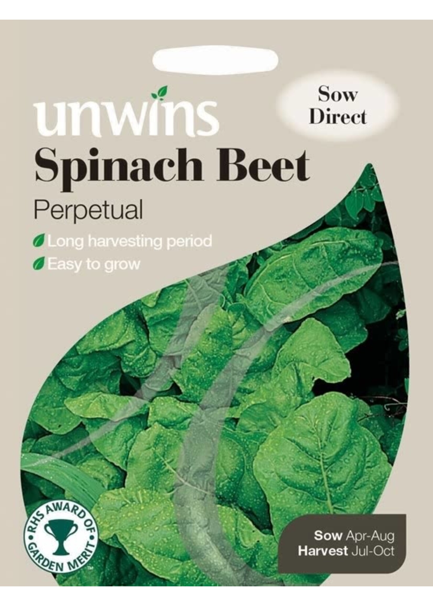 Unwins Spinach Beet - Perpetual
