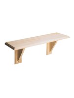 Core Core Natural Wood Shelf Kit (L)890mm (W)190mm (T)16mm