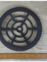 Cottingham Collection Drain Cover Round Cast Iron 8"/200mm