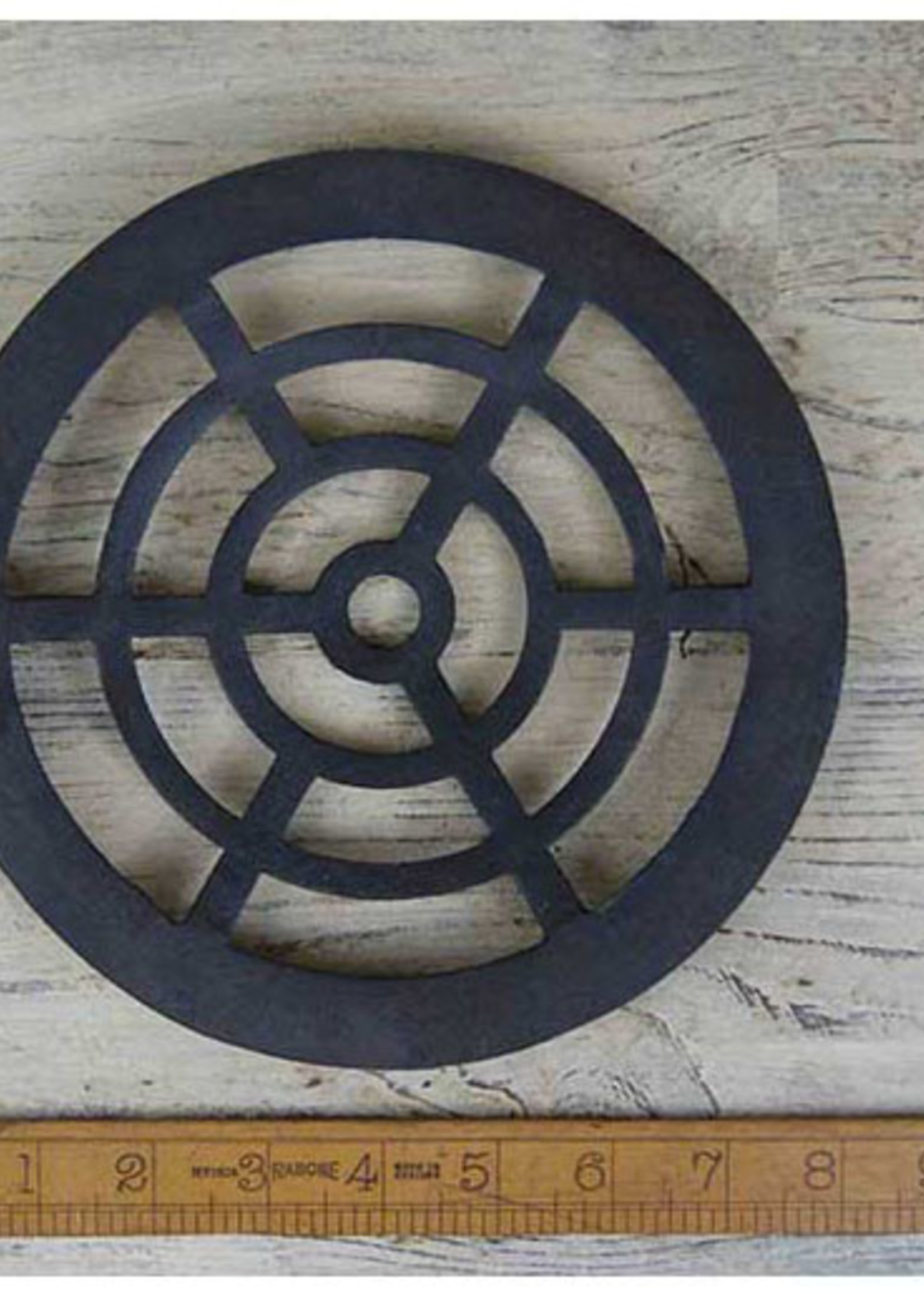 Cottingham Collection Drain Cover Round Cast Iron 8"/200mm