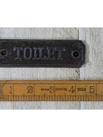 Cottingham Collection Toilet sign metal