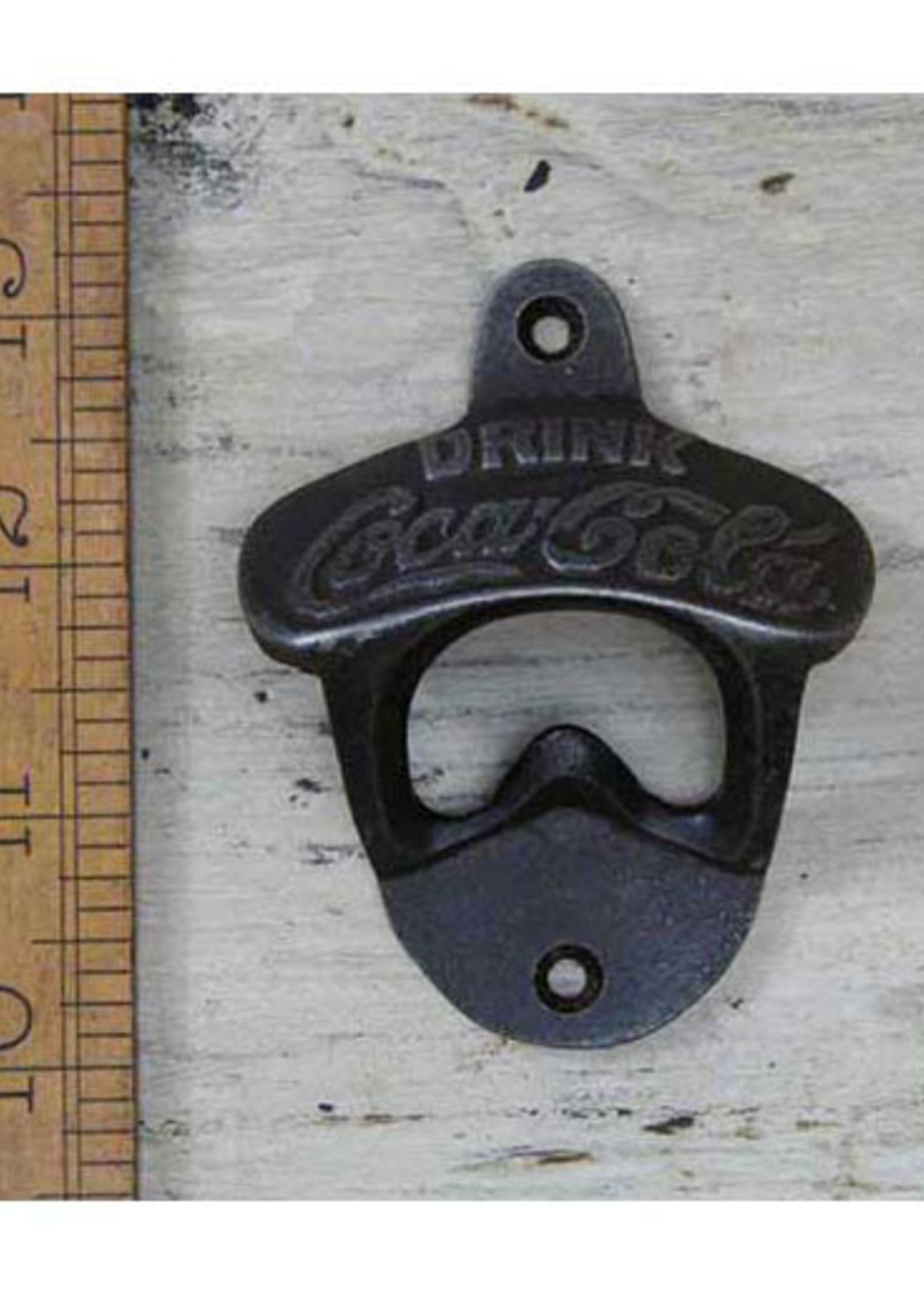 Cola bottle opener