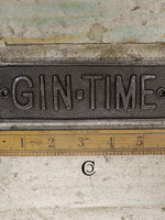 Cottingham Collection Gin time sign