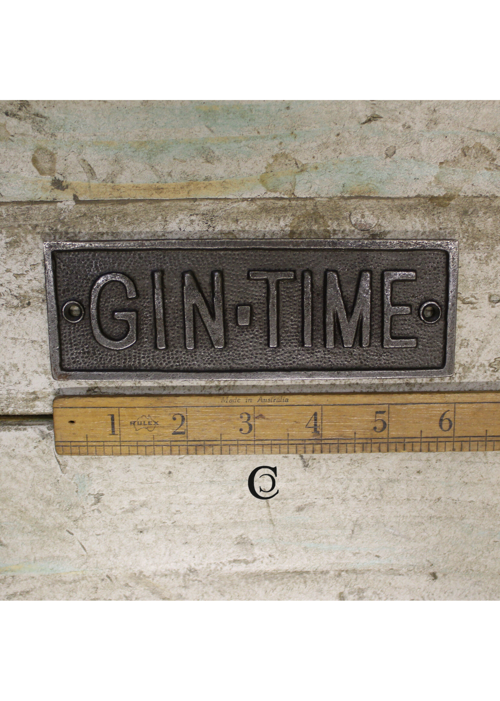 Cottingham Collection Gin time sign