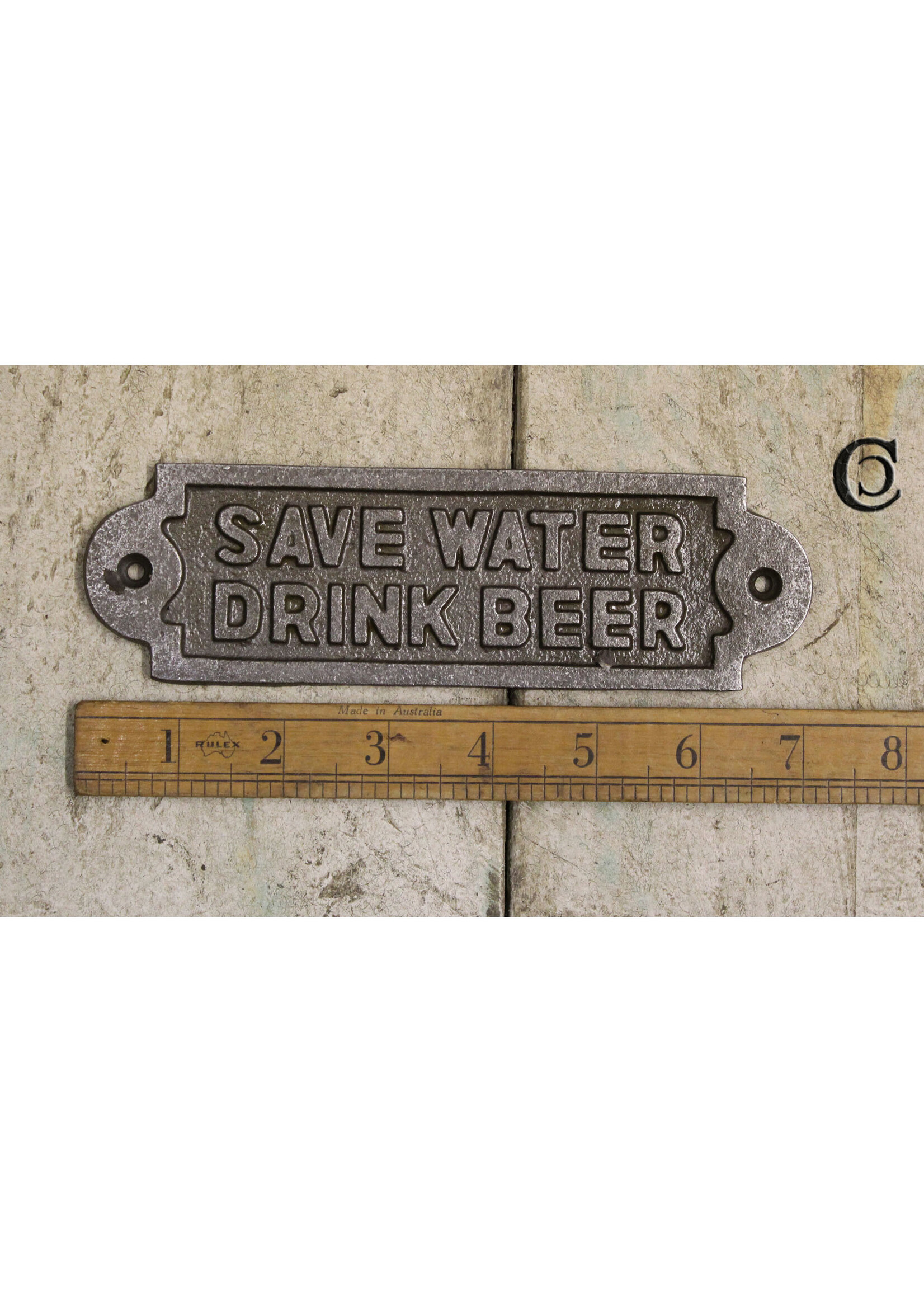Cottingham Collection Save water sign..drink beer