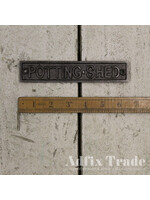 Cottingham Collection Potting shed sign 6 1/4'