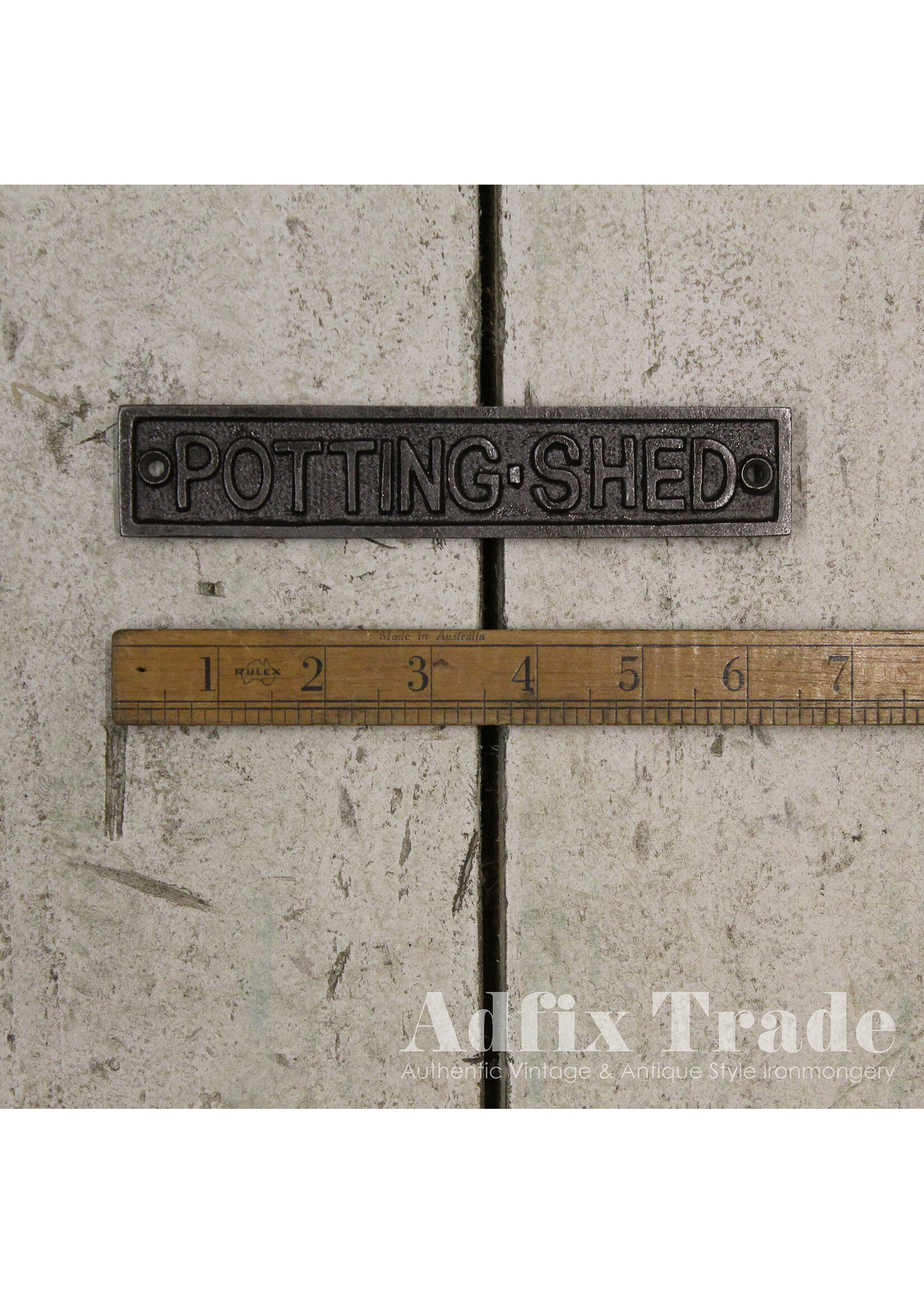 Cottingham Collection Potting shed sign 6 1/4'