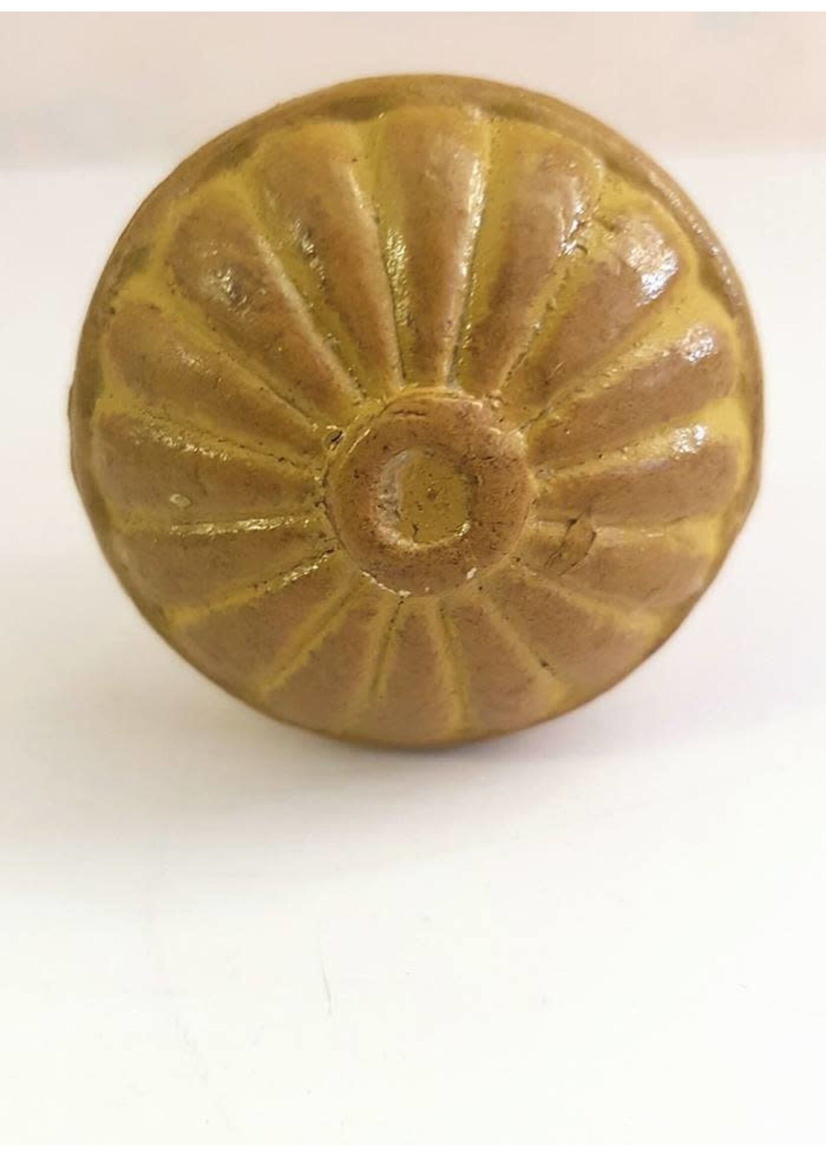Ian Snow Ecomix Door/Drawer Knob - Yellow Flower