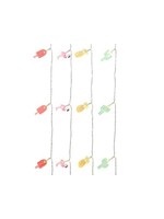 Lumineo Decorative string lights on a wire with summer themes, flamingo, pineapple, cactus or lolly