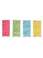 Rug Colourful Rag Rugs 90x60cm