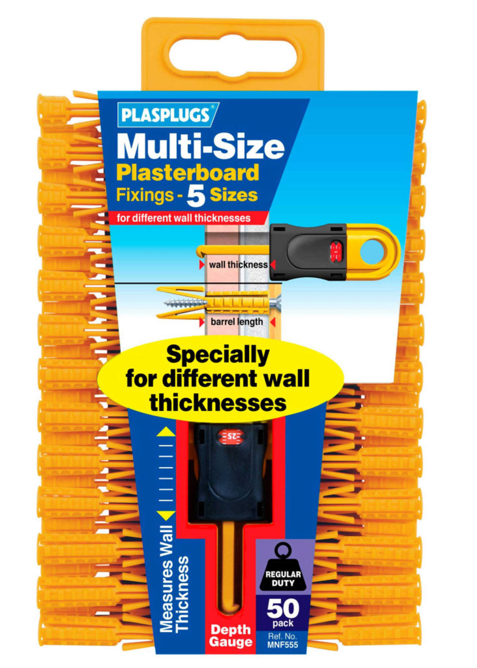 Wall Plugs and Fixings Clock’s Home and Garden