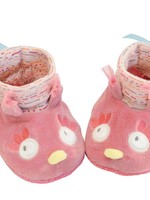 Moulin Roty Moulin Roty - Mademoiselle et Ribambelle Baby slippers - Owl