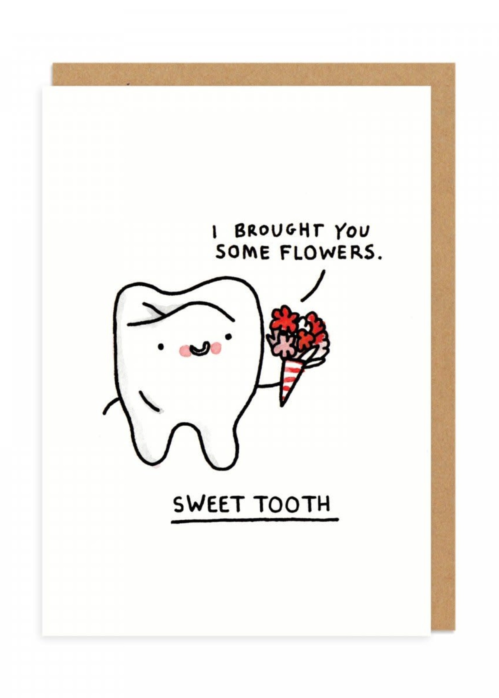 Ohh Deer Sweet Tooth Greetings Card
