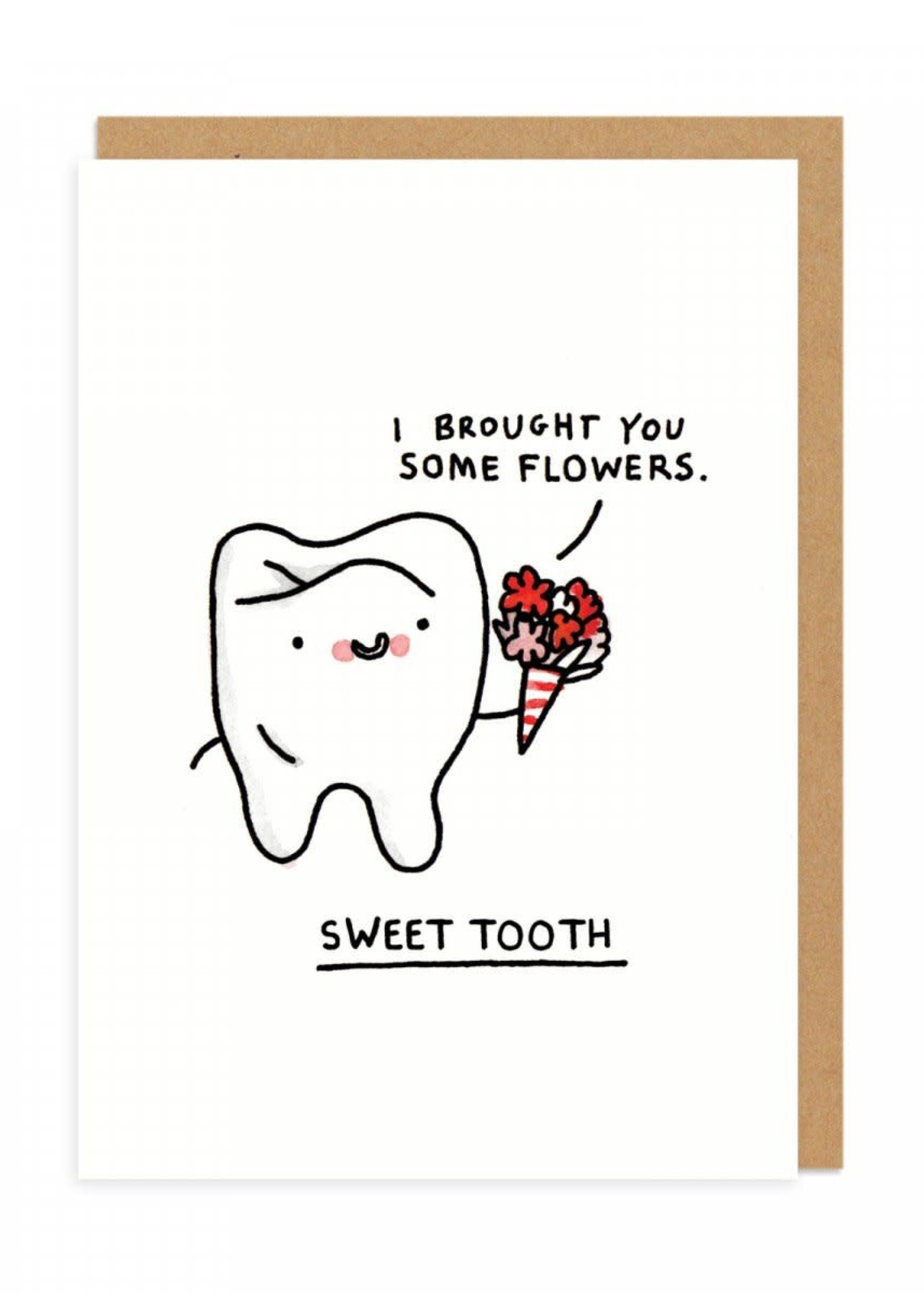Ohh Deer Sweet Tooth Greetings Card